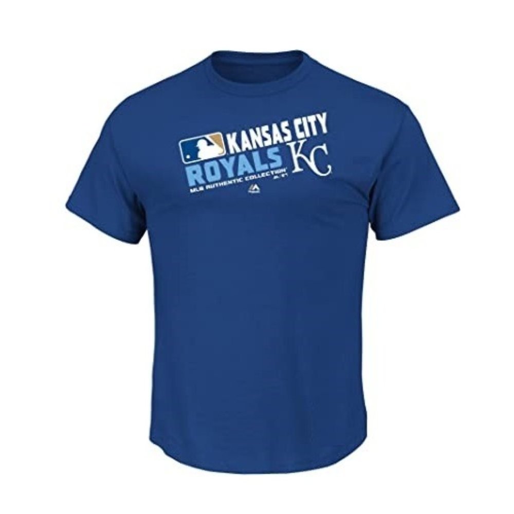 Majestic Kansas City Royals (KC) Big & Tall, Blue